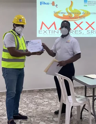 Curso de capacitación llevado a cabo por Maxx Extintores